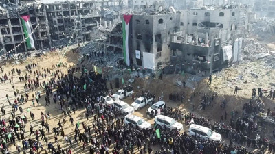 Son Dakika... Hamas ile İsrail arasında 3. rehine takası! 110 Filistinli serbest