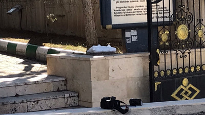 Bebek cesedi sandılar! Gümüşhane'de mezarlıkta beyaz torba paniği