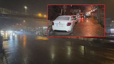 İstanbul'da beklenen kar yağışı başladı