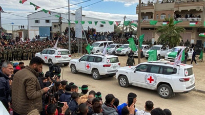 Hamas ile İsrail arasındaki esir takasında beşinci tur! İsrail 183 Filistinliyi serbest bıraktı.