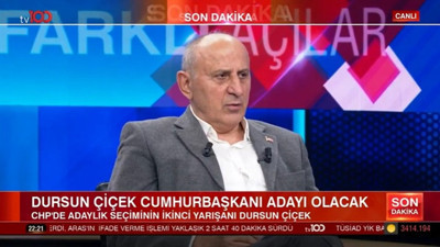 Son Dakika... İmamoğlu'na rakip çıktı: Dursun Çiçek CHP'nin cumhurbaşkanı aday adayı olacağını duyurdu
