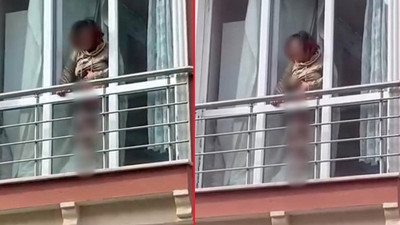 Eşi ile 5 yaşındaki çocuğu bıçakladı. Yaralı kadın kanlar içinde yardım istedi