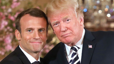 Macron'dan Trump'a kritik Putin uyarısı