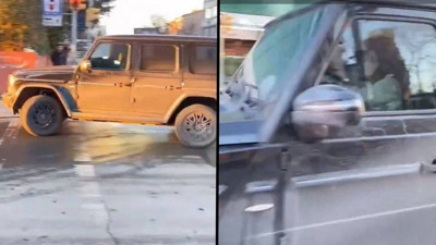 Cübbeli Ahmet'in kızı çakarlı lüks aracıyla trafik kurallarını hiçe saydı! Emniyet Müdürlüğü'nden açıklama geldi