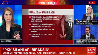 Deniz Ülke Kaynak canlı yayında Abdullah Öcalan'ın çağrısını değerlendirdi
