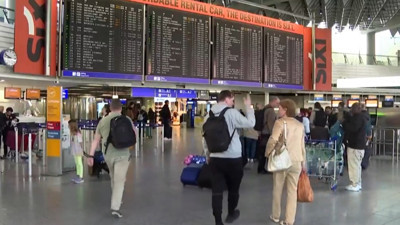 Almanya'da Kaos... Havada Büyük Grev 3 Binden Fazla Uçuş İptal