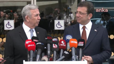 Mansur Yavaş Tartışmalara Bu Fotoğrafla Yanıt Verdi. İmamoğlu ve Mansur Yavaş Bir Araya Geldi