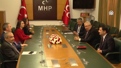 Son Dakika... DEM Parti-MHP görüşmesi sona erdi. MHP'li Yalçın'dan dikkat çeken açıklama