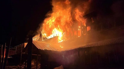 Uludağ Kervansaray Otel'de yangın! İki can kaybı. Bir kişi gözaltına alındı