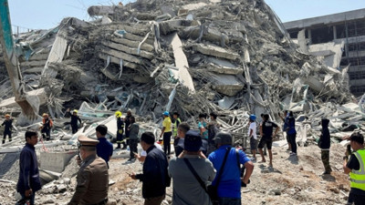 Depremin vurduğu Myanmar’da ulusal yas ilan edildi