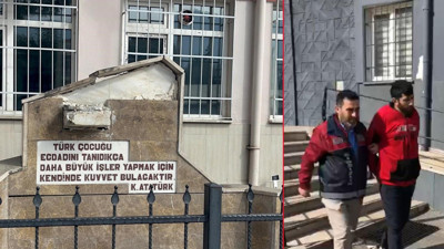 Akıl almaz olay! Okuldan Atatürk büstünü çalıp sattı