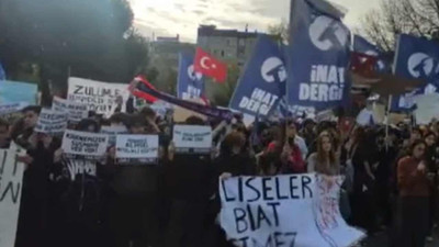 İstanbul’da lise öğrencileri proje okul atamasını protesto etti