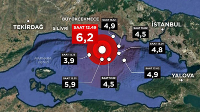 Deprem sonrası İstanbul'daki en riskli ilçeler tek tek açıklandı!