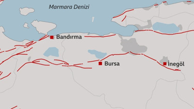 Marmara Bölgesi'nde ürküten fay!