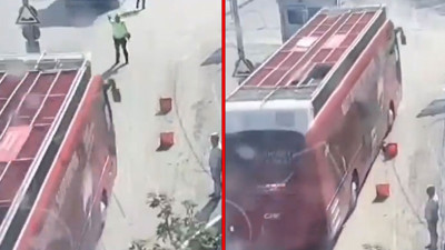 CHP’nin otobüs şoförü, polisin üzerine aracı sürdü. Bakan Tunç açıkladı