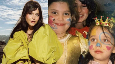 Feyza Civelek'in paylaşımı gündem oldu! Ünlü oyuncunun kızıyla çocukluk arkadaşıymış