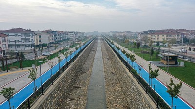 Bursa'daki o ilçeye yapılan kanal ilçenin gözdesi oldu!