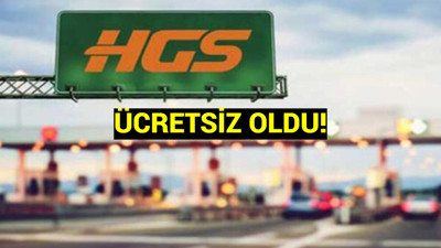 HGS 1 yıl boyunca ücretsiz oldu! Araç sahiplerine müjde geldi