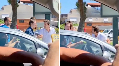 Ünlü oyuncu  trafikte sinir krizi geçirdi: Tartıştığı sürücüye küfürler yağdırdı. İlker Aksum'u kimse sakinleştiremedi