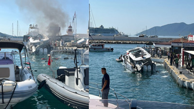 Bodrum'da marinada patlama! Yaralılar var