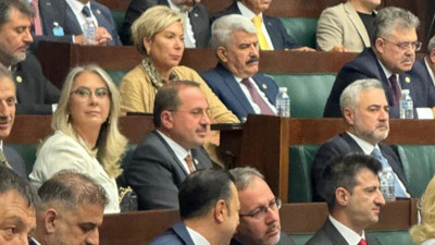 Ünlü iş insanı AK Parti Grup Toplantısı'nda...