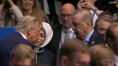FLAŞ! Erdoğan ile Trump arasında ikinci görüşme! Çarpıcı görüntüler...