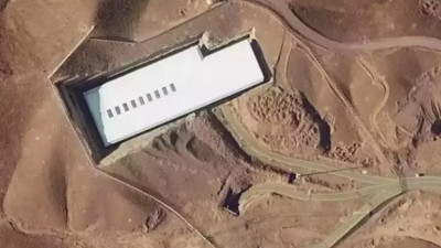 Pentagon, görüntüleri paylaştı! İran'ın nükleer kalbi Fordo'ya böyle saldırmışlar