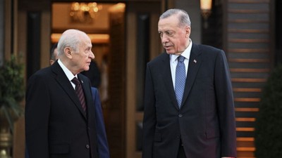 Cumhurbaşkanı Erdoğan ile MHP lideri Bahçeli görüşmesi sona erdi