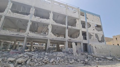 İsrail, Gazze'de BM'ye ait bir okula saldırı düzenledi. 12 Filistinli öldü, çok sayıda yaralı var