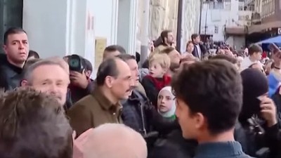MİT Başkanı İbrahim Kalın Şam'da! Emevi Camii'ne namaz kıldı