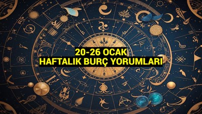 Haftalık burç yorumları belli oldu: 20-26 Ocak haftasında burçları ne bekliyor?