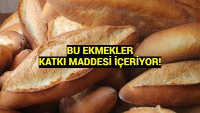 Aldığınız ekmek böyleyse ağzınıza sürmeyin: Ekmekte katkı maddesini anlamanın yöntemi bulundu