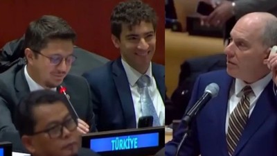 Moderatör özür diledi: BM oturumunda 'Türkiye' hatırlatması!