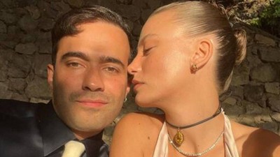 Serenay Sarıkaya ile Mert Demir öpüşürken yakalandı!