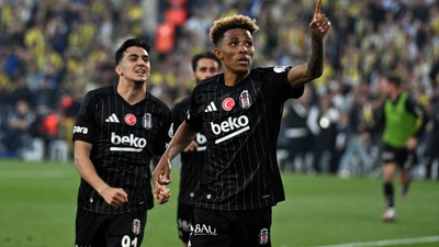 Gedson Fernandes'in golü Fenerbahçe'yi yıktı! Beşiktaş derbide üç puanı tek golle aldı