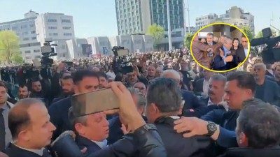 Sırrı Süreyya Önder'in cenaze töreninde Özgür Özel'e saldırı! Saldırgan katil çıktı
