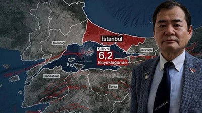 6,2'lik İstanbul depremi...  Japon deprem uzmanı  Moriwaki o bölgeye işaret etti: Enerji dolu, tehlike geçmedi
