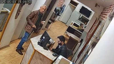 Özgür Özel'e yumruk atmıştı! Saldırganın oteldeki görüntüleri ortaya çıktı