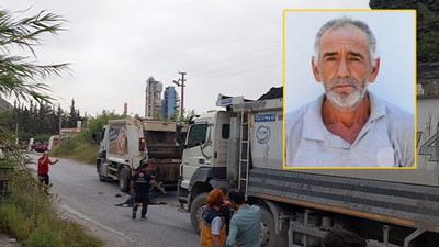 Aydın'da kamyonun çarptığı temizlik personeli hayatını kaybetti. Feci kaza güvenlik kamerasına yansıdı