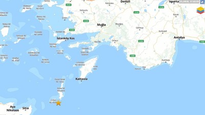 Muğla açıklarında 6 büyüklüğünde deprem! Sarsıntı Antalya ve İzmir'de de hissedildi (14 Mayıs 2025)