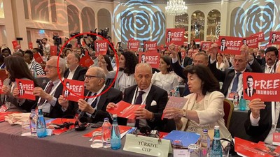 DEM Partililer 'Free İmamoğlu' pankartını kaldırmadı! Gündem olan o görüntülere ilişkin açıklama