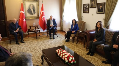 MHP-DEM Parti görüşmesinden fotoğraflar...