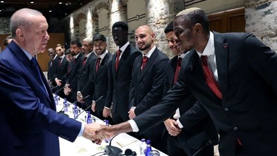 Cumhurbaşkanı Erdoğan, Galatasaray'ı kabul etti! Victor Osimhen, Muslera ve Barış Alper Yılmaz ayrıntısı