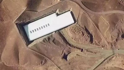Pentagon, görüntüleri paylaştı! İran'ın nükleer kalbi Fordo'ya böyle saldırmışlar