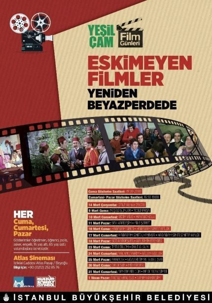 Yeşilçam'ın unutulmaz filmleri seyirciyle buluşuyor!