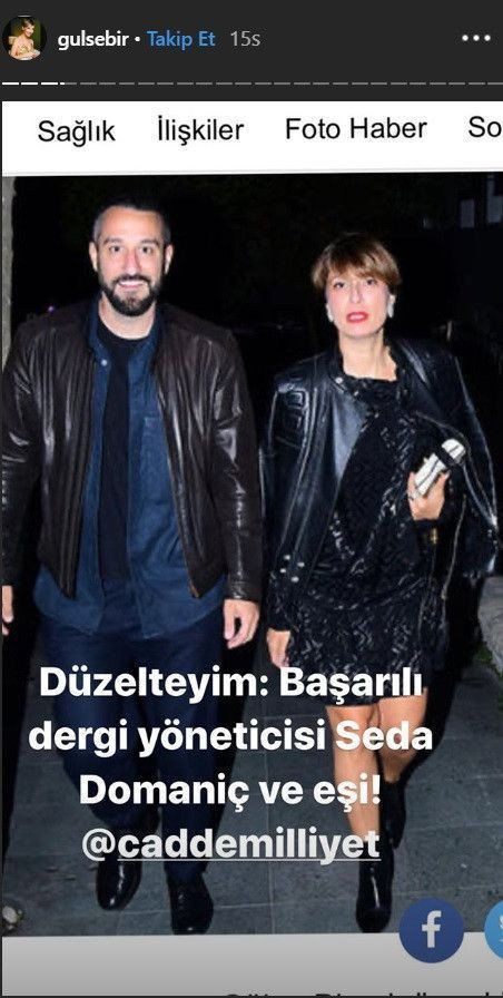 Gülse Birsel hatayı paylaştı: 'Müthiş haber ama bu ben değilim' - Resim : 2