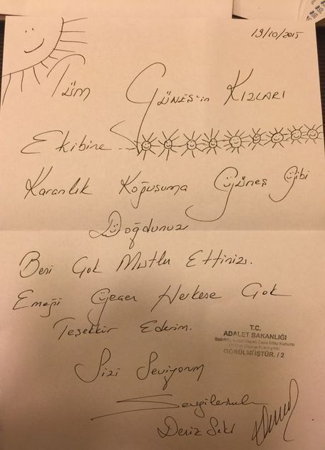 Deniz Seki'den o dizi ekibine mektup