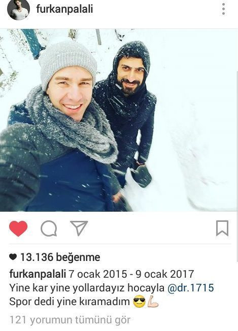 Oyuncu Furkan Palalı'dan 2 yıl sonra aynı yerde aynı poz!