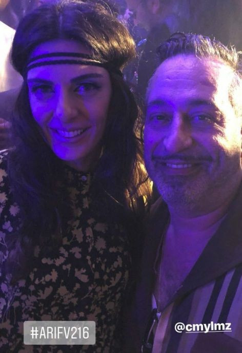 Cem Yılmaz 'Arif V 216'nın partisinde hem eski eşi ve hem de sevgilisiyle eğlendi