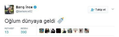 Barış İnce'nin mutlu günü!